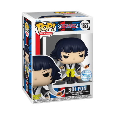 Figura Funko Pop! Animación Bleach Soi Fon n.° 1827 Exclusiva