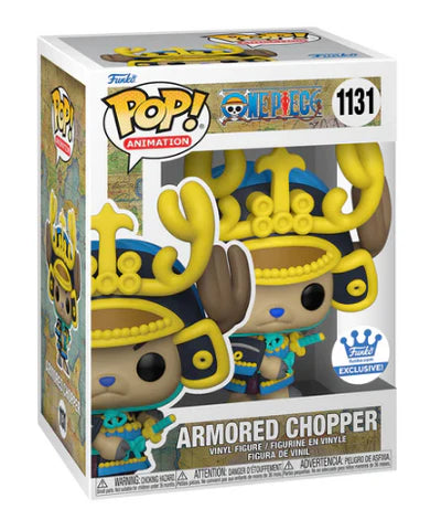Exclusivo de Funko Pop! One Piece: Chopper blindado n.° 1131