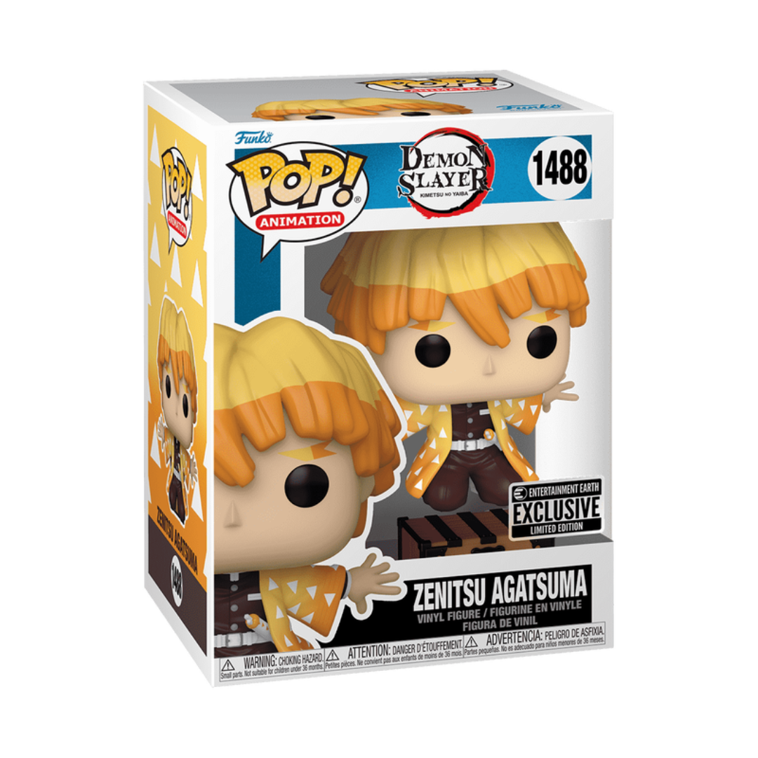 Funko Pop! Demon Slayer Zenitsu Agatsuma with Box #1488 Exclusive