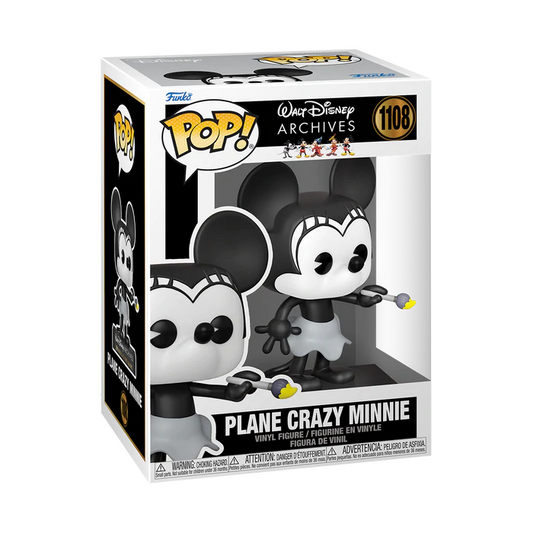 Funko Pop! Disney Minnie Avión Loco Minnie 1928 #1108
