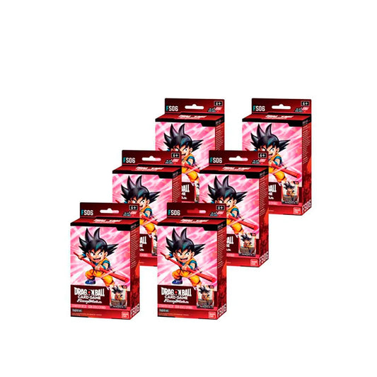 Dragon Ball Super Card Game Starter Deck Display Fusion World FS06 (6 unidades) Inglés