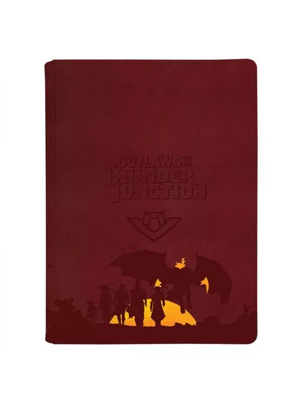 Carpeta PRO Ultra Pro de 9 bolsillos de Magic The Gathering Forajidos de la Unión del Trueno