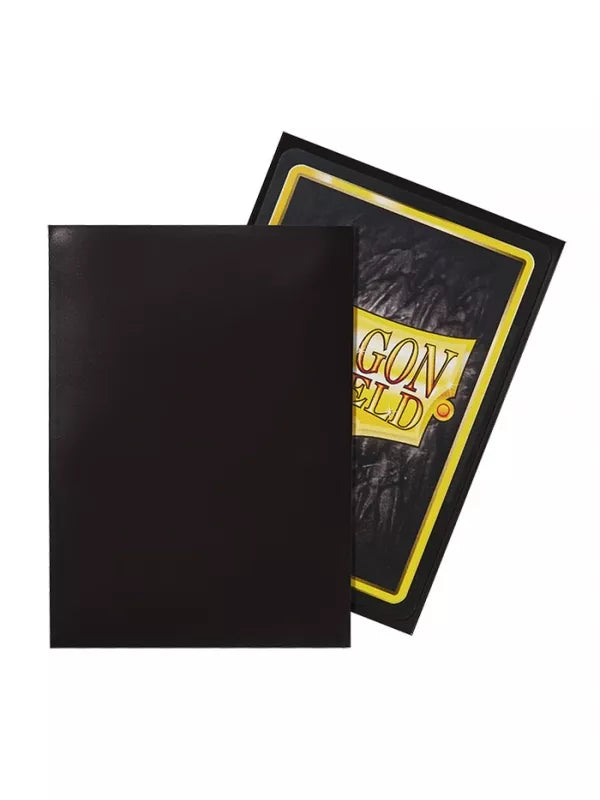Fundas de Escudo de Dragón Estándar Clásicas Negras (100 Unidades)
