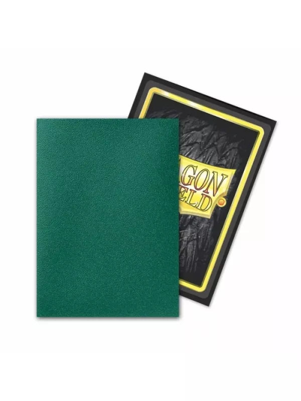 Fundas dobles Dragon Shield, color verde mate estándar (100 unidades)