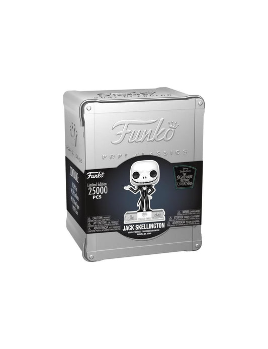 Funko Pop! Figura clásica de Jack Skellington del 25.º aniversario (pequeña abolladura en una esquina)