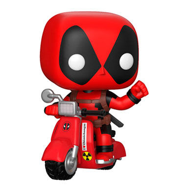 Funko Pop! Marvel Deadpool y Scooter n.° 45