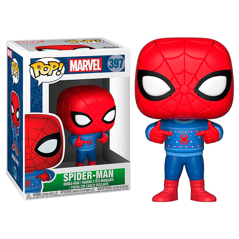Funko Pop! Marvel Holiday Spider-Man n.° 397