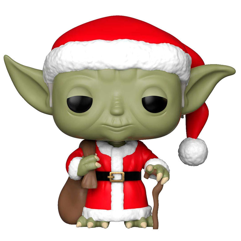 Funko POP! Movies Star Wars Holiday Santa Yoda #277