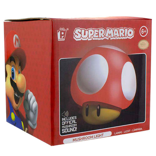 Lámpara de luz de hongo Paladone Nintendo Super Mario Bros