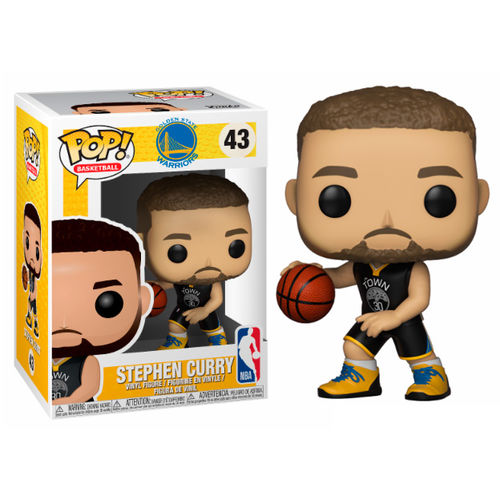 Figura Funko POP! de Stephen Curry, Golden State Warriors, baloncesto de la NBA, n.° 43