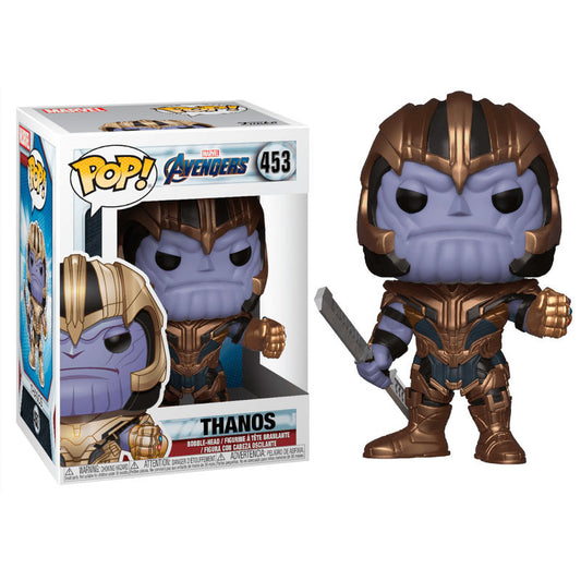 Figura Funko Pop! de Thanos de Marvel Avengers Endgame n.° 453