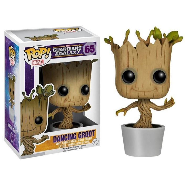 Funko Pop! Marvel Guardianes de la Galaxia Groot Bailando #65