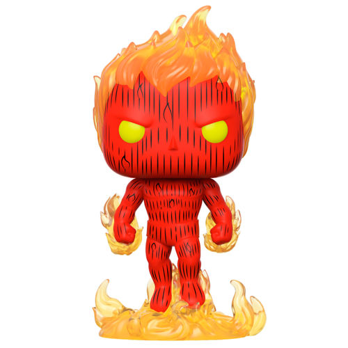 Funko Pop! Marvel Los Cuatro Fantásticos Antorcha Humana n.° 559