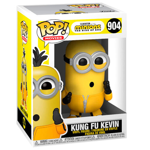 Funko Pop! Movies Minions The Rise of Gru Kung Fu Kevin #904