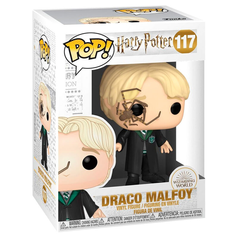 Funko POP! Películas de Harry Potter Malfoy con araña látigo n.° 117