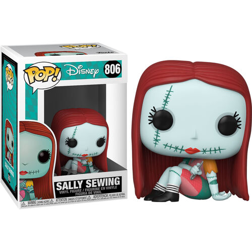 Figura Funko Pop! de Pesadilla antes de Navidad: Sally Sewing #806