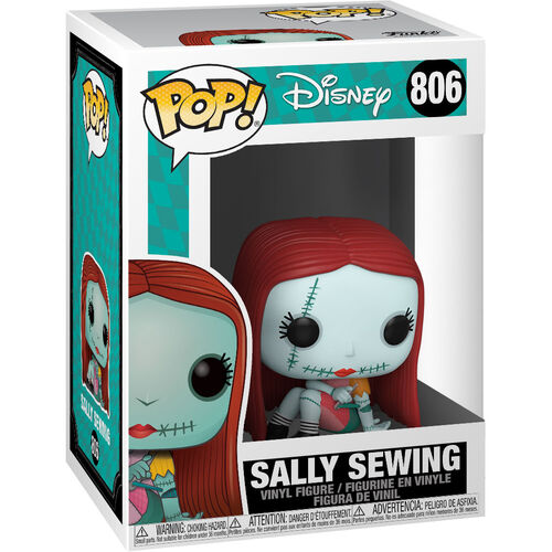 Figura Funko Pop! de Pesadilla antes de Navidad: Sally Sewing #806