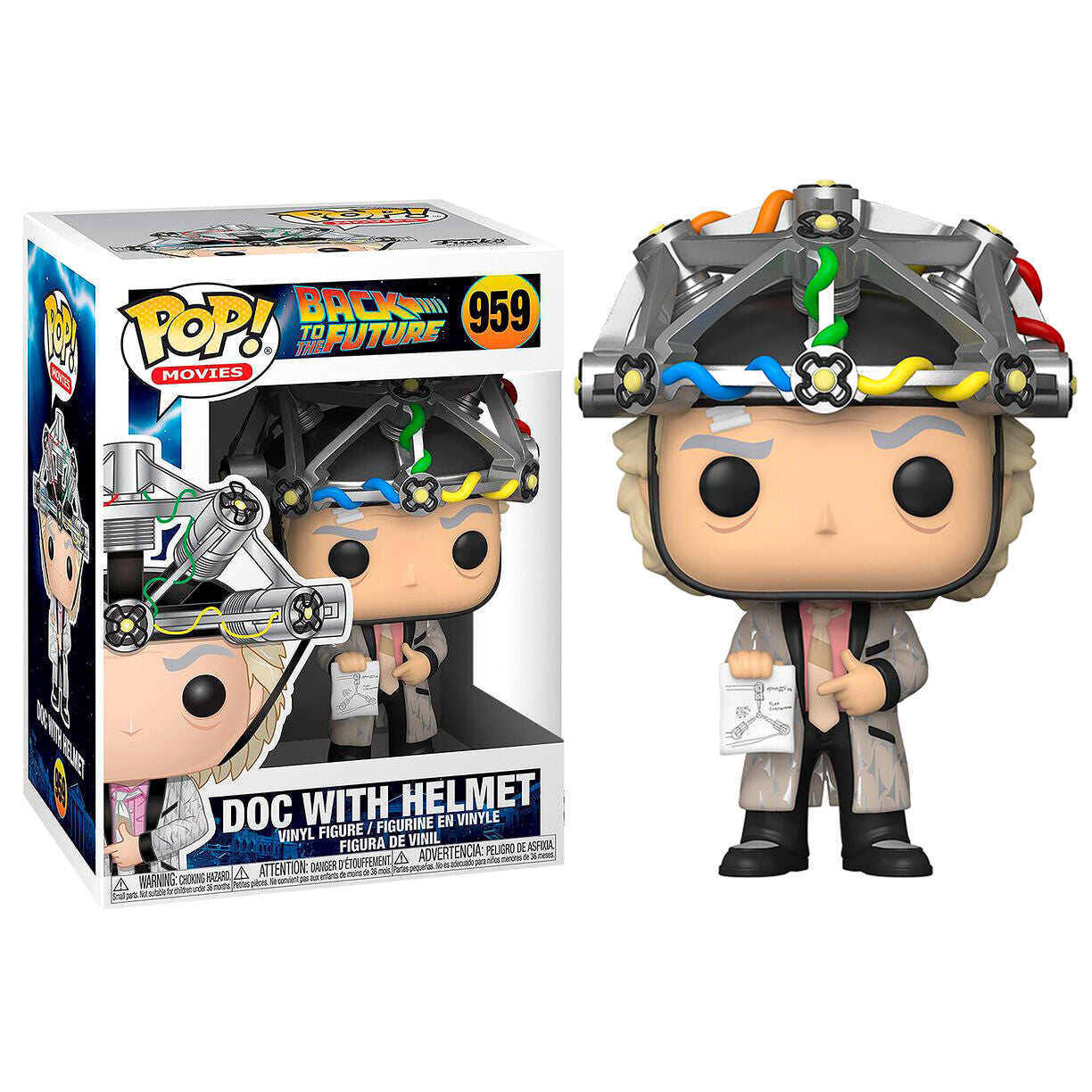 Funko POP! Movies Regreso al Futuro: Doctor con Casco #959