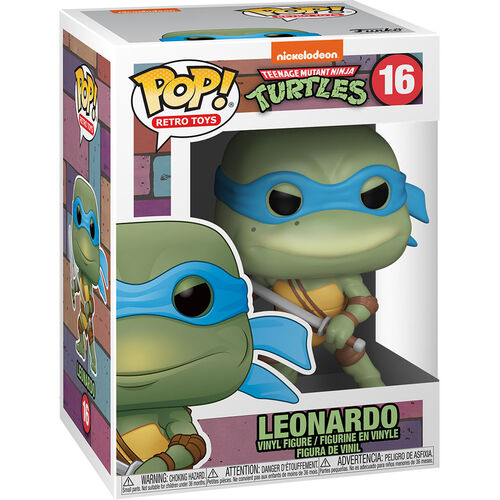 Figura Funko POP! de la película Tortugas Ninja Adolescentes Mutantes Leonardo n.° 16