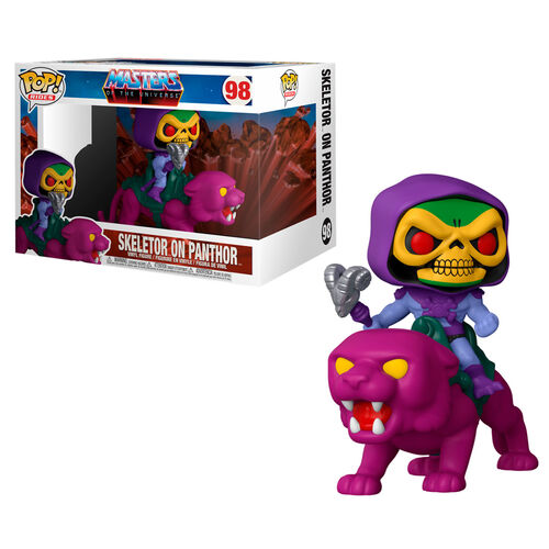 Funko Pop! Masters of the Universe Skeletor on Panthor #98