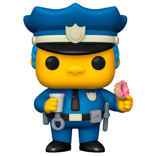 Funko POP! Televisión Los Simpsons Jefe Wiggum #899