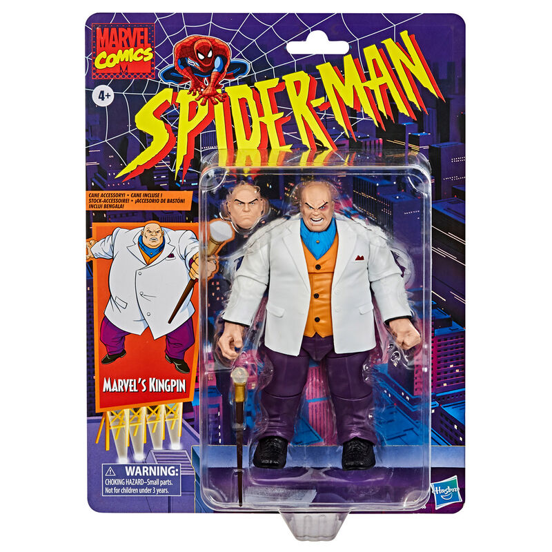 Hasbro Figura Kingpin Spider-Man Vintage Marvel Comics 15cm