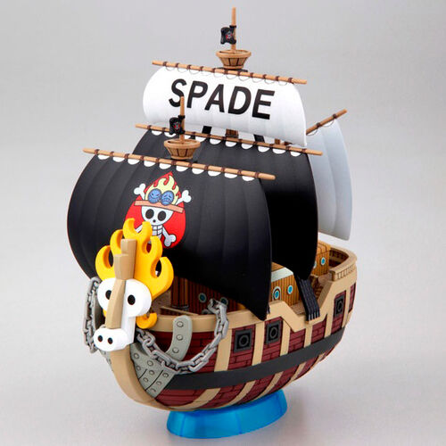 Figura de modelo de barco pirata de One Piece de Bandai Hobby Spade de 15 cm