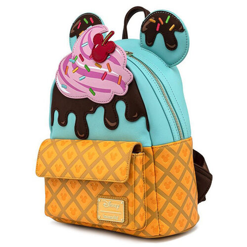 Loungefly Backpack Loungefly Disney Mickey Minnie Ice Cream Backpack