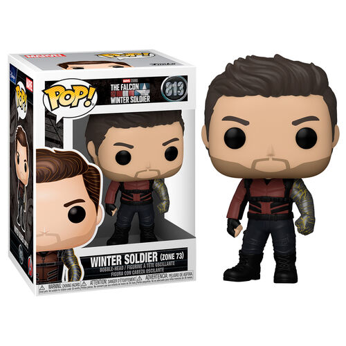 Funko POP! Marvel: Falcon y el Soldado del Invierno - Soldado del Invierno Zona 73 n.° 813