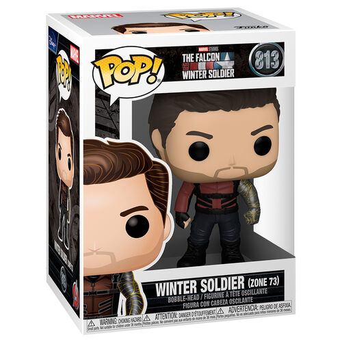 Funko POP! Marvel: Falcon y el Soldado del Invierno - Soldado del Invierno Zona 73 n.° 813