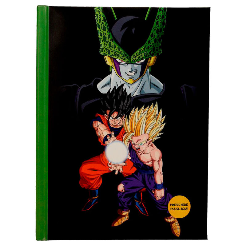 SD Toys Cuaderno A5 Cell Final Battle Dragon Ball Z con luz