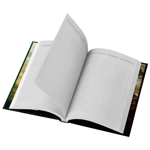 SD Toys Caderno A5 The Lord of the Rings One Ring To Rule Them All com luz