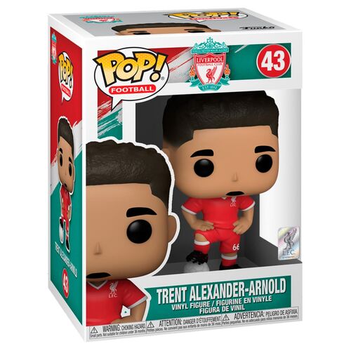 Figura Funko Pop! del Liverpool Football Club, Trent Alexander-Arnold n.° 43