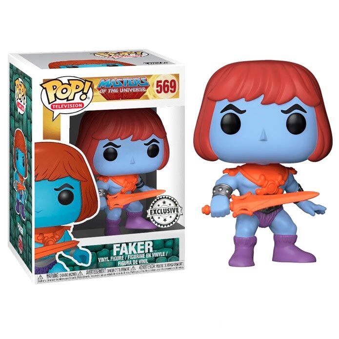 Funko Pop! Masters of the Universe Faker Exclusive #569