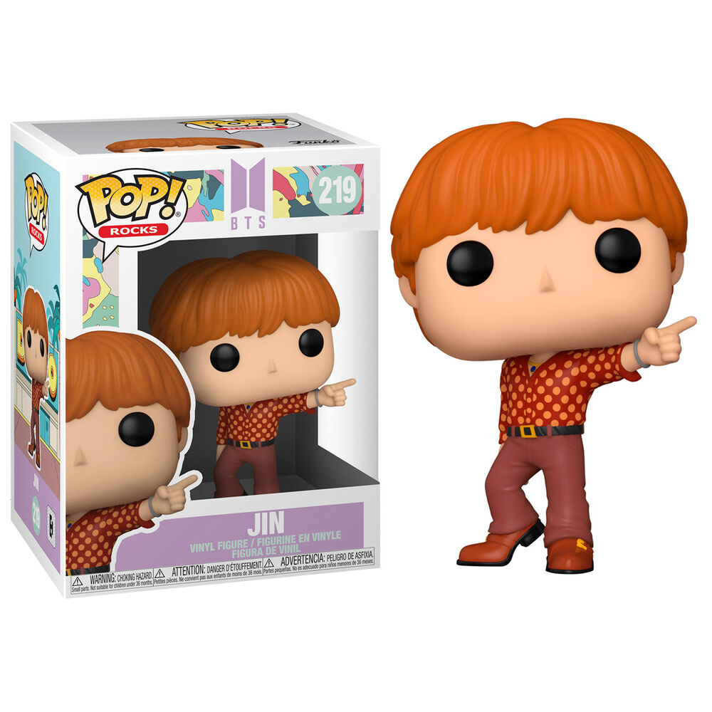Figura Funko POP! Rocks BTS Dynamite Jin #219