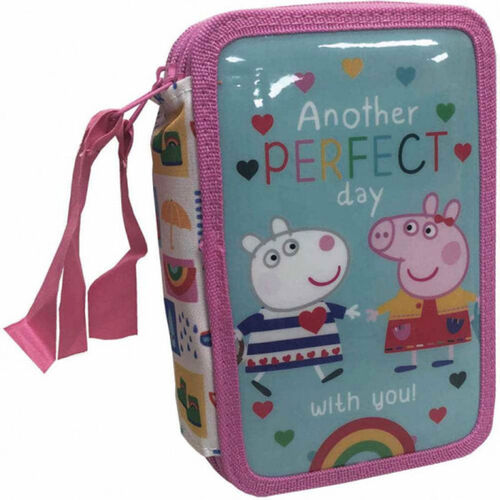 Estuche triple de Peppa Pig de CYP Brands