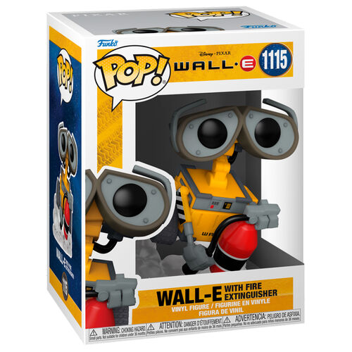 Figura de acción Funko POP! de Disney Pixar Wall-E con extintor n.° 1115