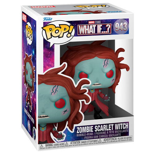 Funko POP! Marvel: ¿Qué pasaría si... Zombie? Bruja Escarlata #943
