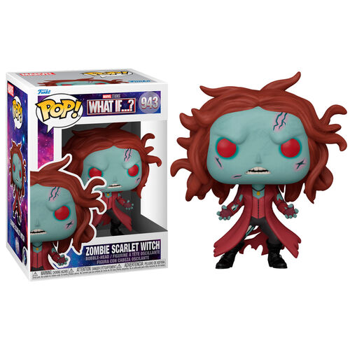 Funko POP! Marvel: ¿Qué pasaría si... Zombie? Bruja Escarlata #943