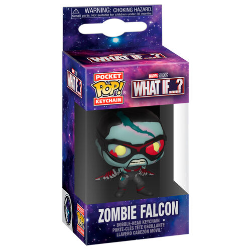Funko Pocket Pop! Marvel ¿Qué pasaría si el Halcón Zombi?