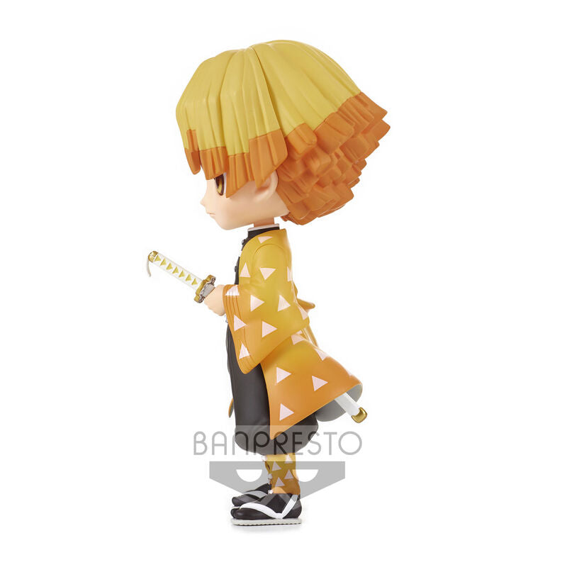 Banpresto Figura Kimetsu no Yaiba Demon Slayer Zenitsu Agatsuma Q posket ver.A 14cm