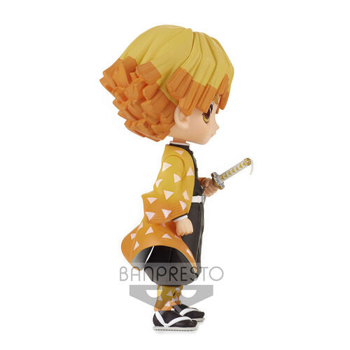 Banpresto Figura Kimetsu no Yaiba Demon Slayer Zenitsu Agatsuma Q posket ver.A 14cm