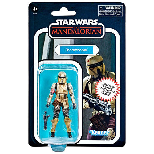 Hasbro Figura Star Wars Carbonized Collection Incinerator Shoretrooper vintage 10cm