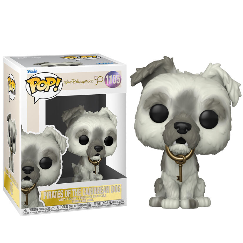 Figura Funko Pop! Walt Disney World Piratas del Caribe 50.º aniversario Walt Disney World con llaves n.° 1105