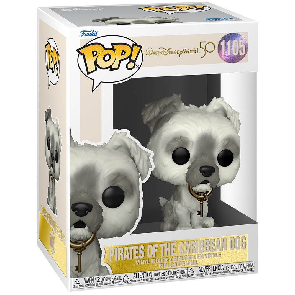 Figura Funko Pop! Walt Disney World Piratas del Caribe 50.º aniversario Walt Disney World con llaves n.° 1105