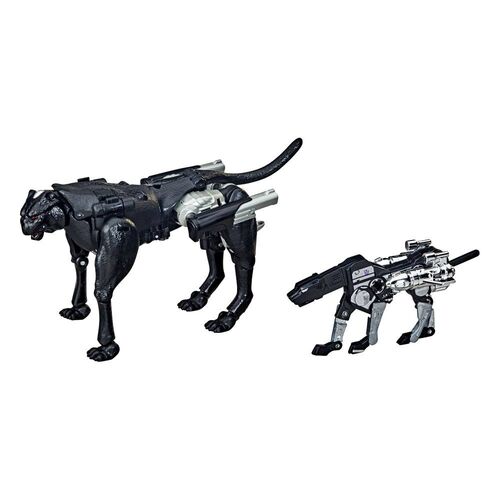 Hasbro Transformers War From Cybertron Covert Agent Ravage + Decepticon Forever Ravage figures set 15cm