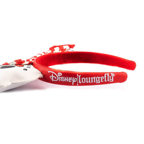 Diadema de Mickey y Minnie con muñeco de nieve de Disney Loungefly