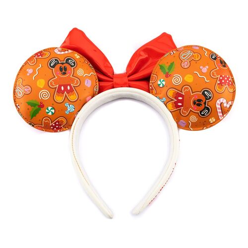 Diadema de Mickey y Minnie de pan de jengibre de Disney Loungefly