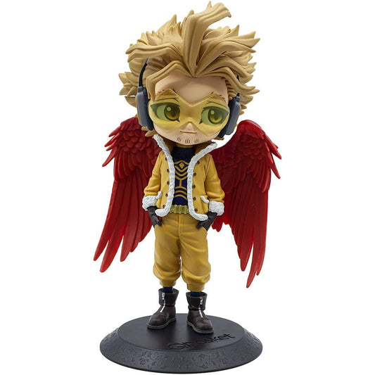 Figura Banpresto Hawks Ver.B My Hero Academia Q posket de 14 cm