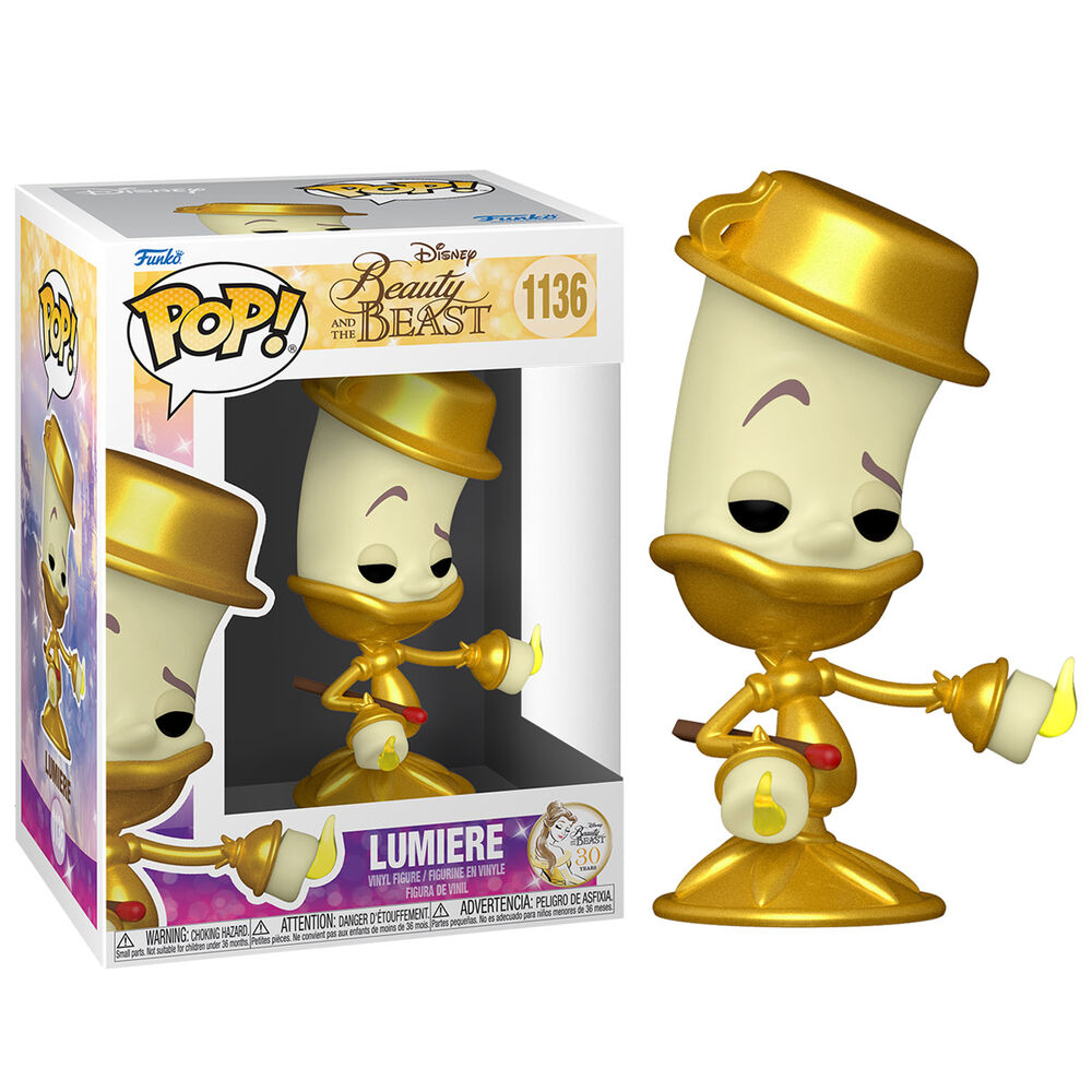 Funko Pop! La Bella y la Bestia Lumiere #1136
